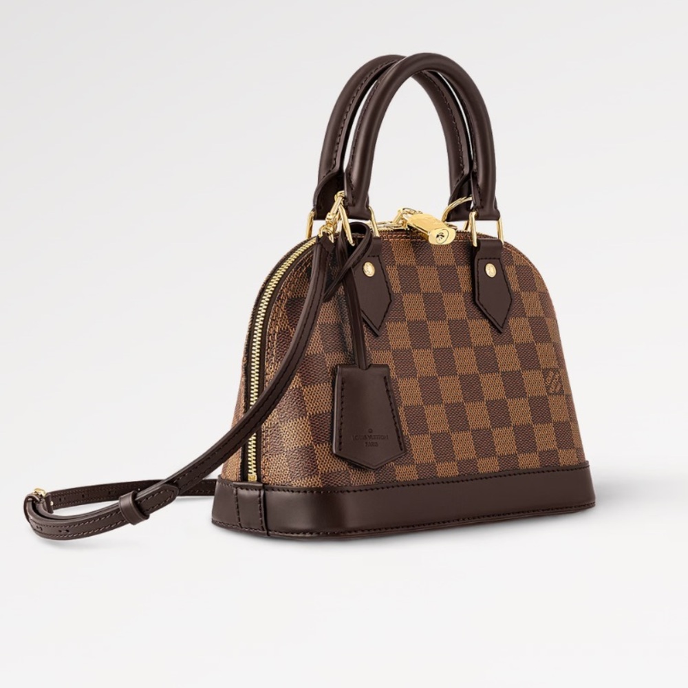 Louis Vuitton Alma BB in Damier Ebene